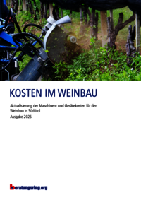 Kosten im Weinbau – Aktualisierung