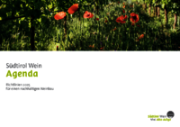 S&uuml;dtirol Wein Agenda 