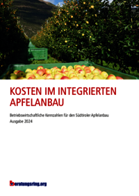Kosten im integrierten Apfelanbau 5. Auflage - nur online