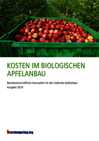 Kosten im biologischen Apfelanbau 1. Auflage - nur online