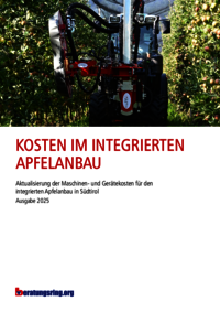 Kosten im integrierten Apfelanbau - Aktualisierung